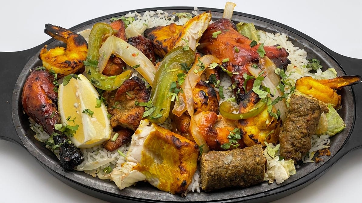 Mixed Tandoori Platter.