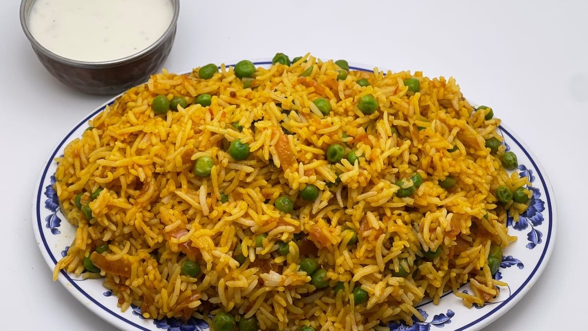 Peas Pulao.
