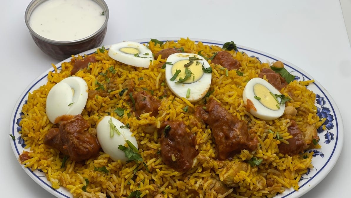 Lamb Biryani.