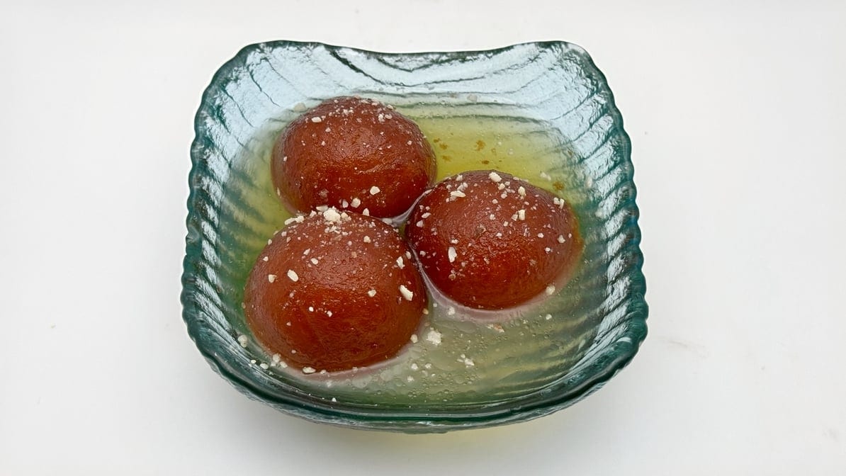 Gulab Jamun.