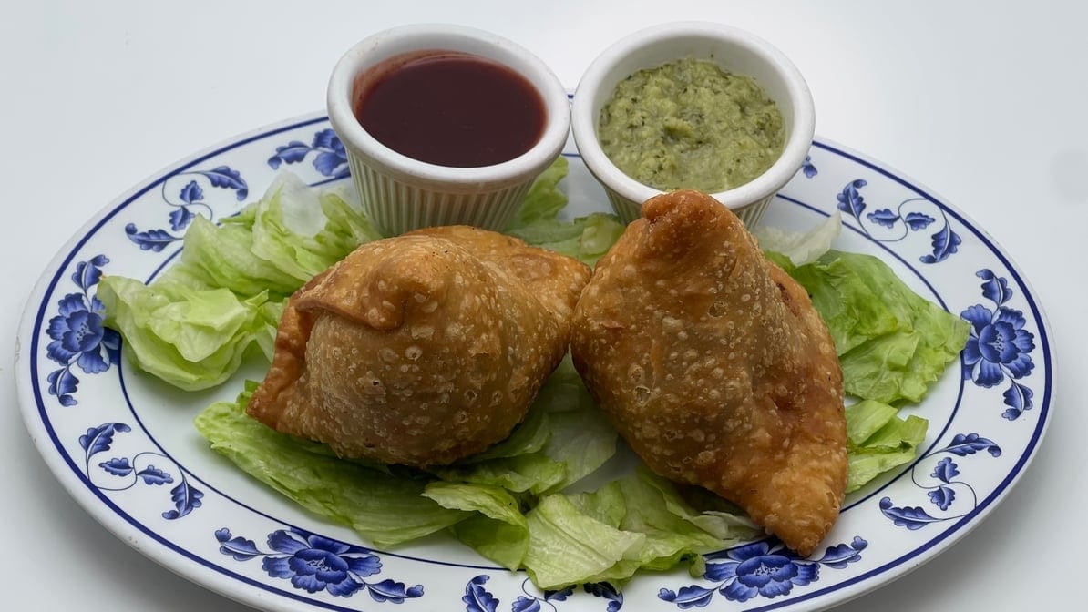 Vegetable Samosa.