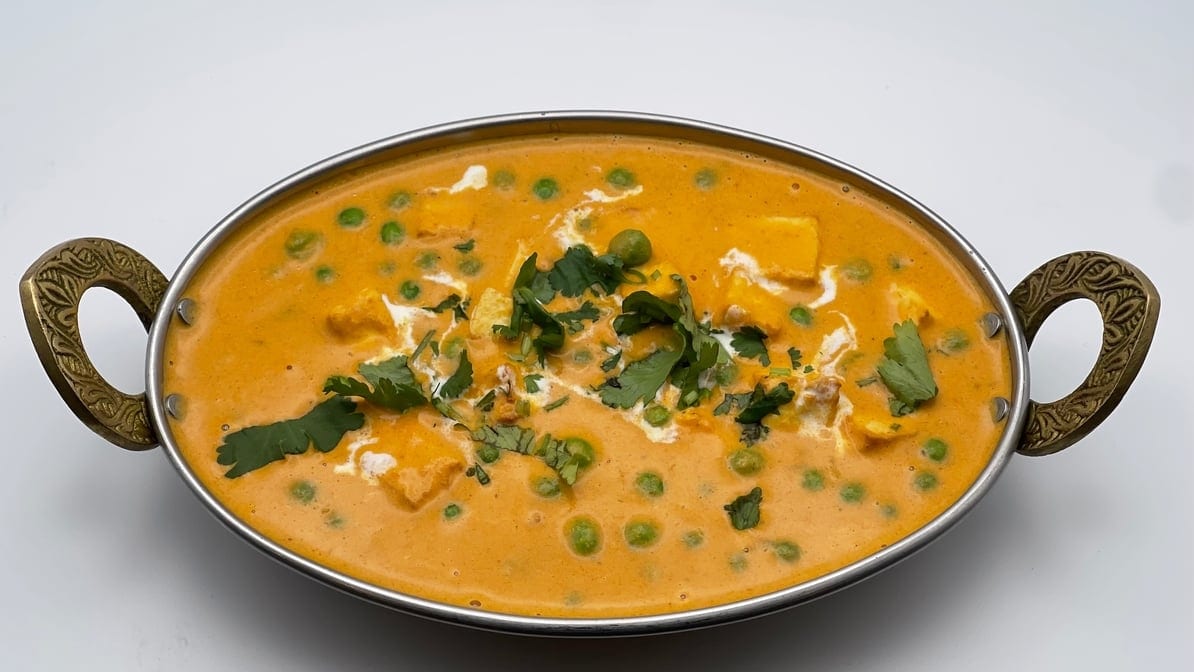 Matar Paneer.