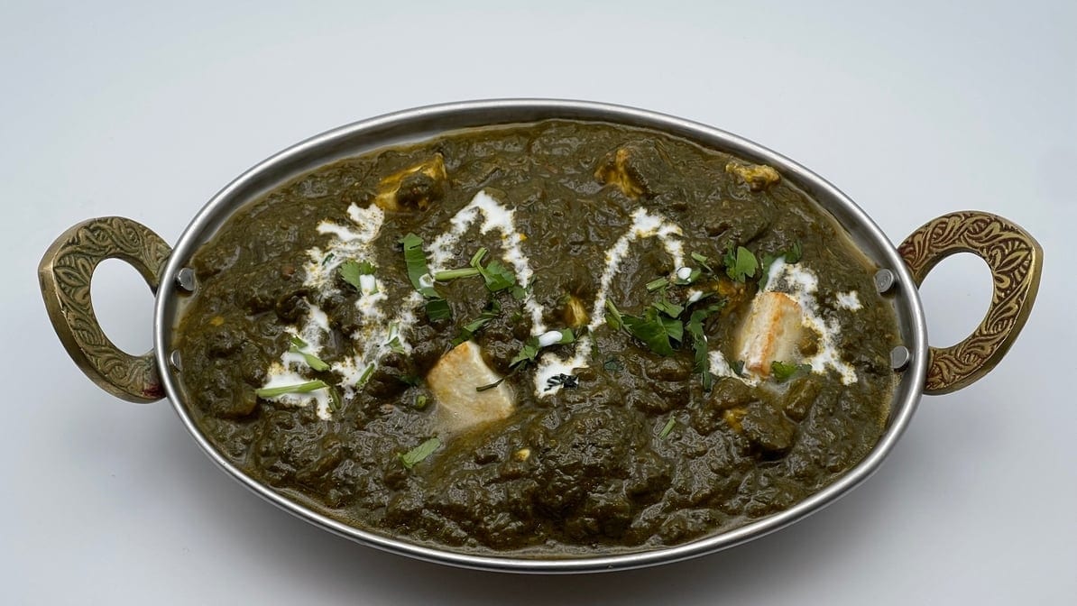 Saag Paneer.