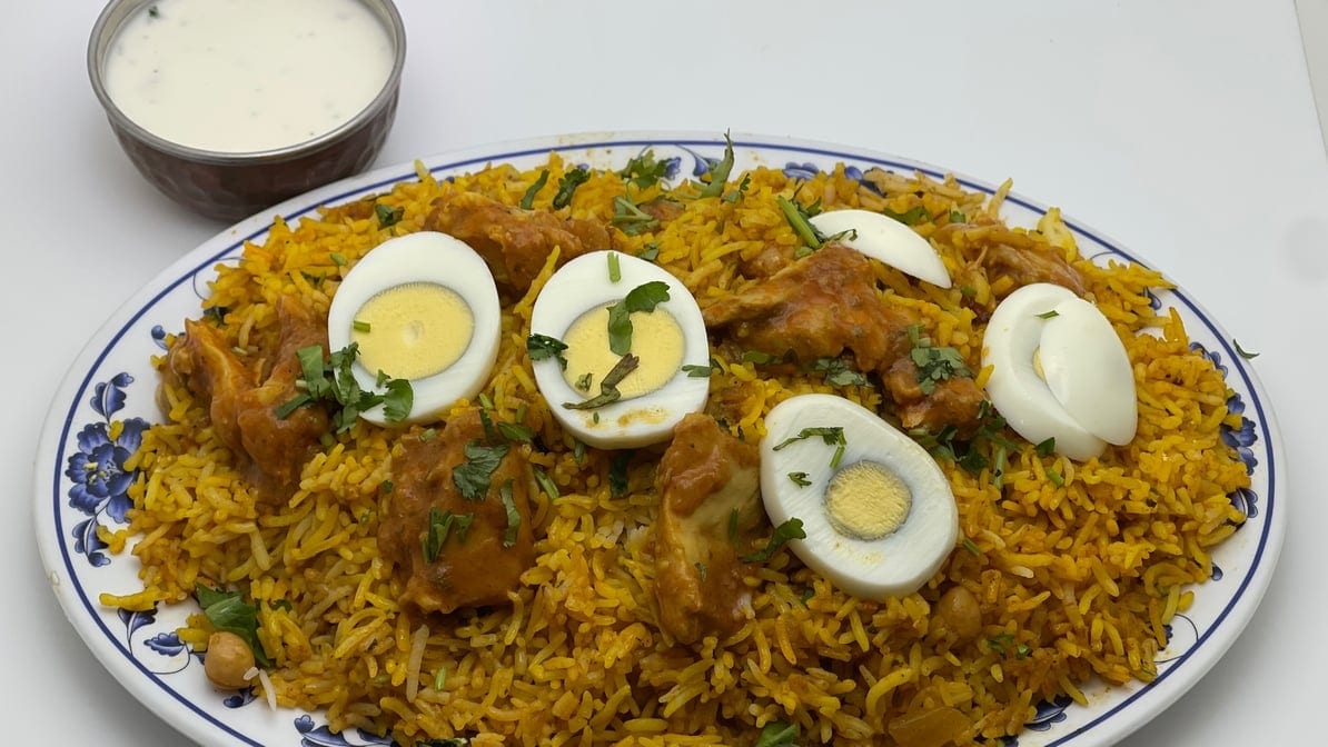 Chicken Biryani.