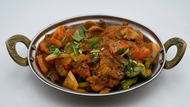 Mushroom Bhaji.